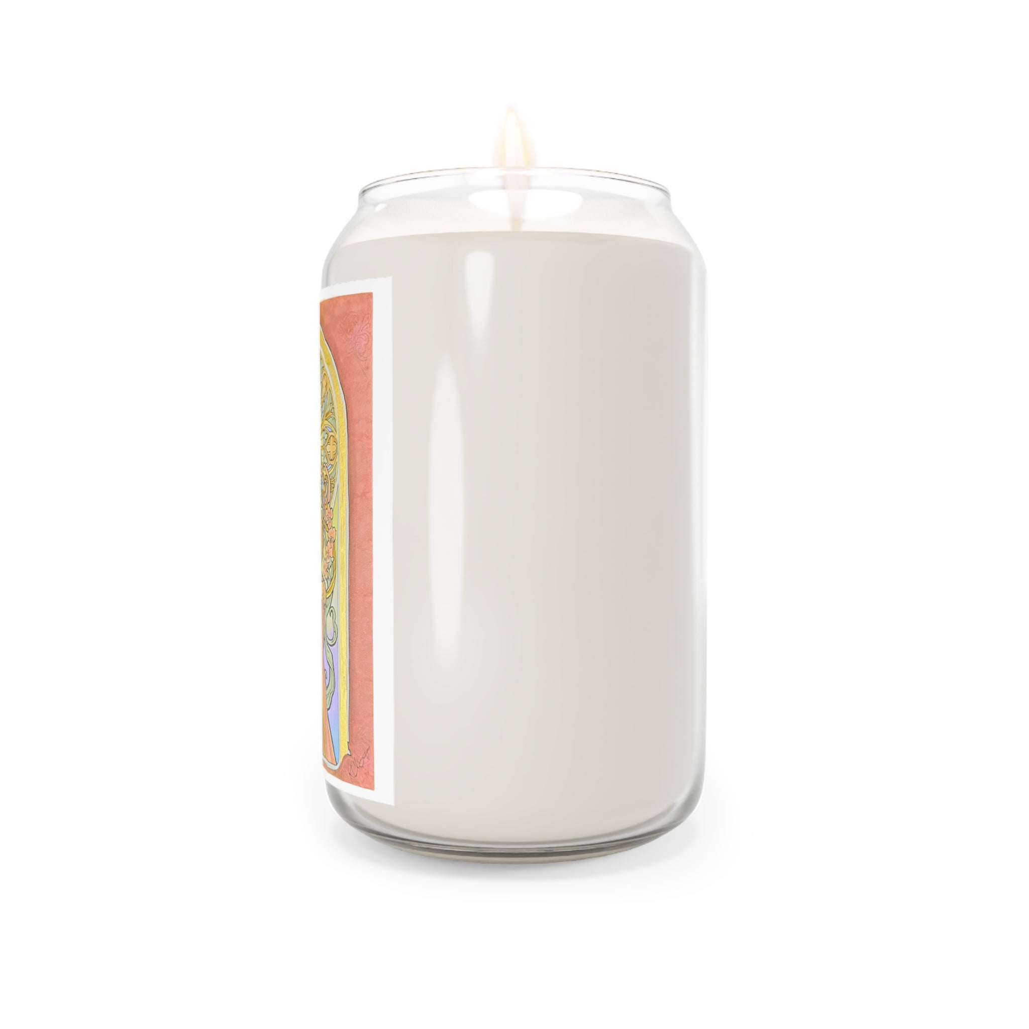 Soy Candle — Art Nouveau Goddess Scented Candle, 13.75 oz