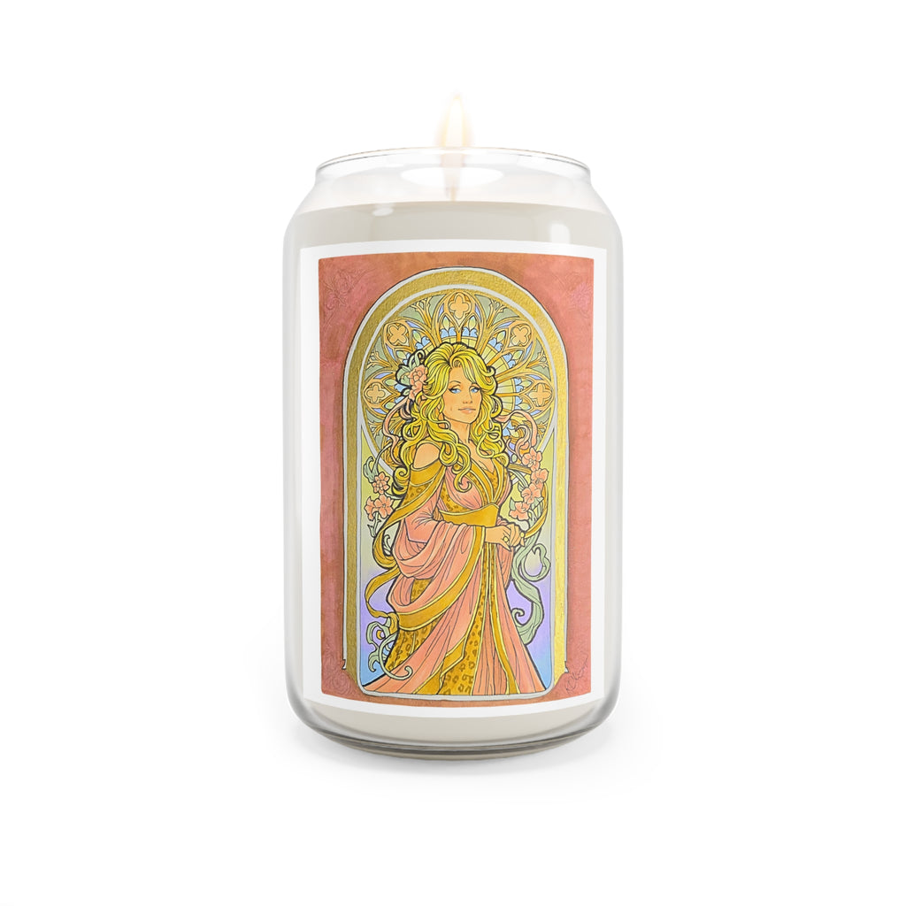 Soy Candle — Art Nouveau Goddess Scented Candle, 13.75 oz