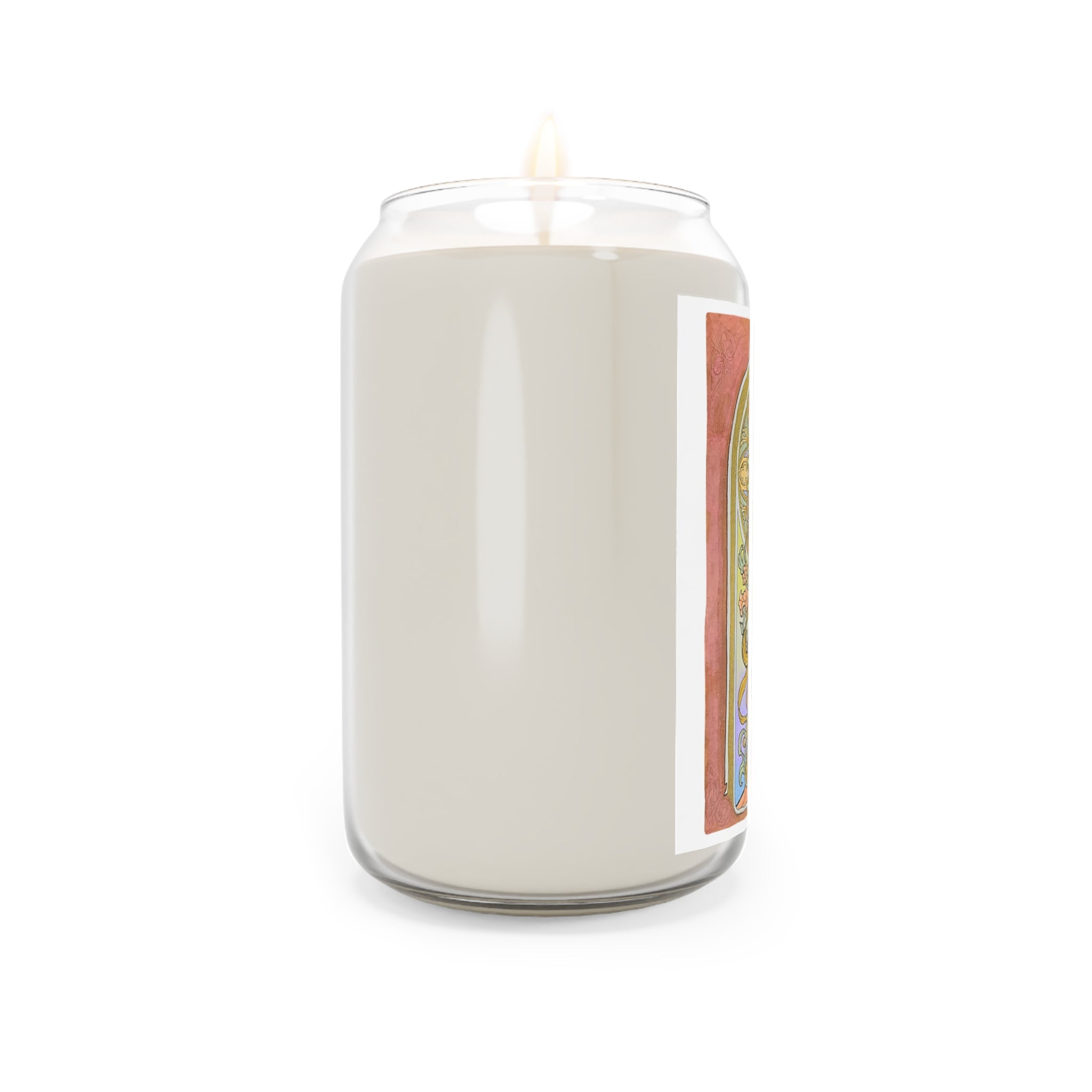 Soy Candle — Art Nouveau Goddess Scented Candle, 13.75 oz