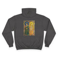 Sun and Moon Saints Champion Hoodie — Vintage Art Nouveau Pullover