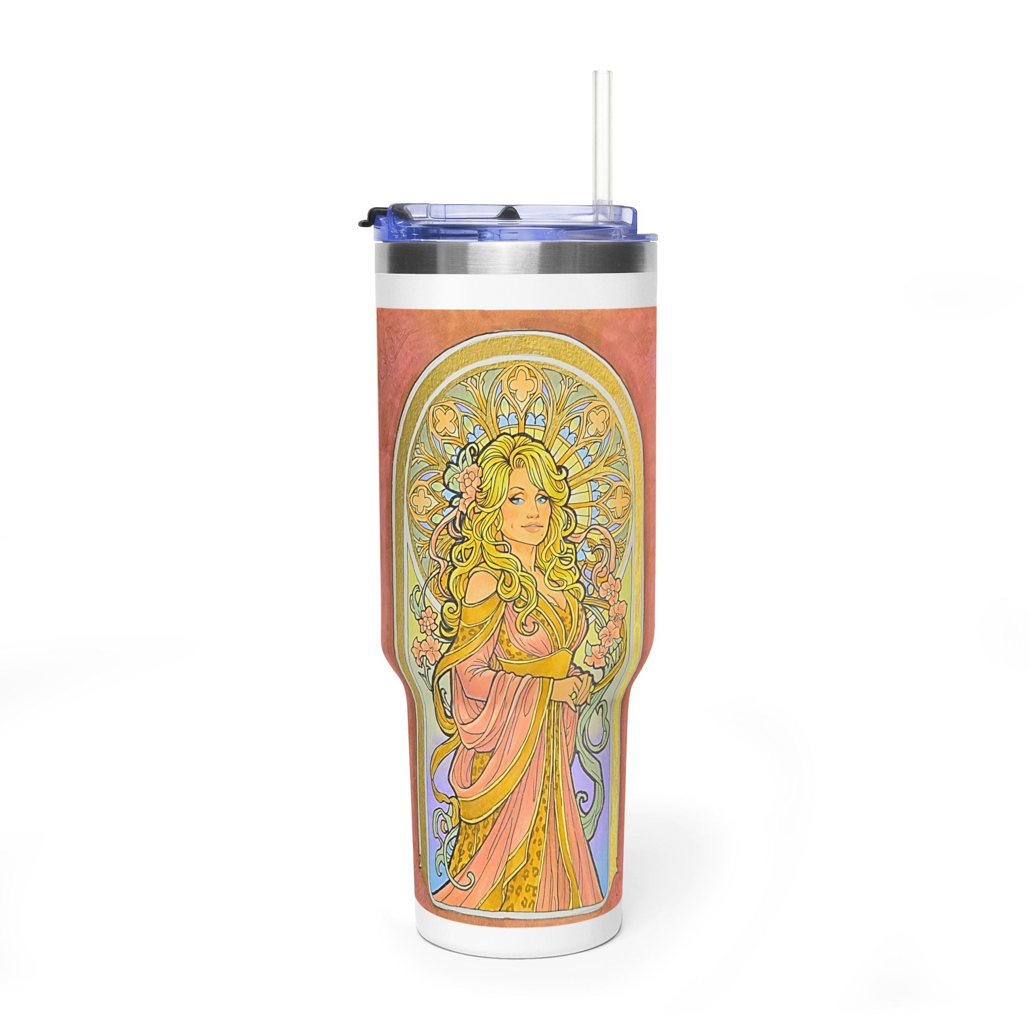 Art Nouveau Goddess 40oz Vacuum Tumbler