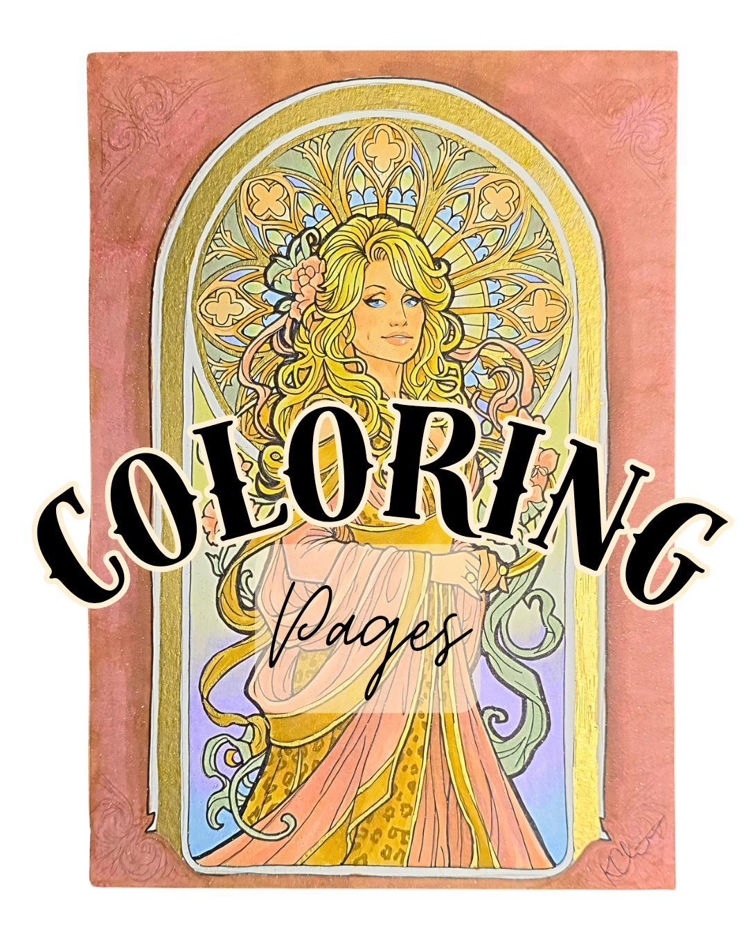 Dolly Parton Coloring Pages